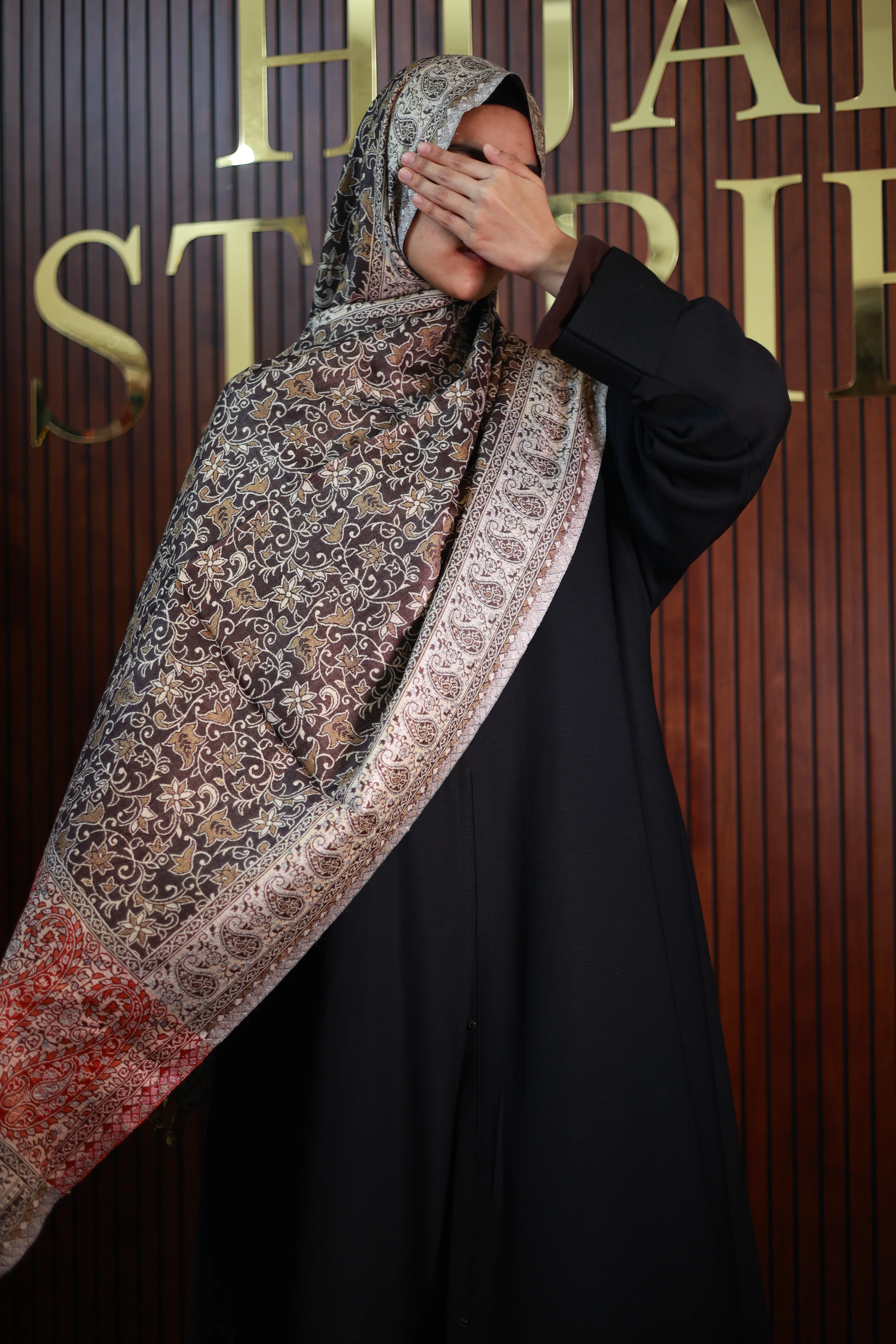 005 Premium Woven Pashmina Shawl Wrap Scarf - Image 2