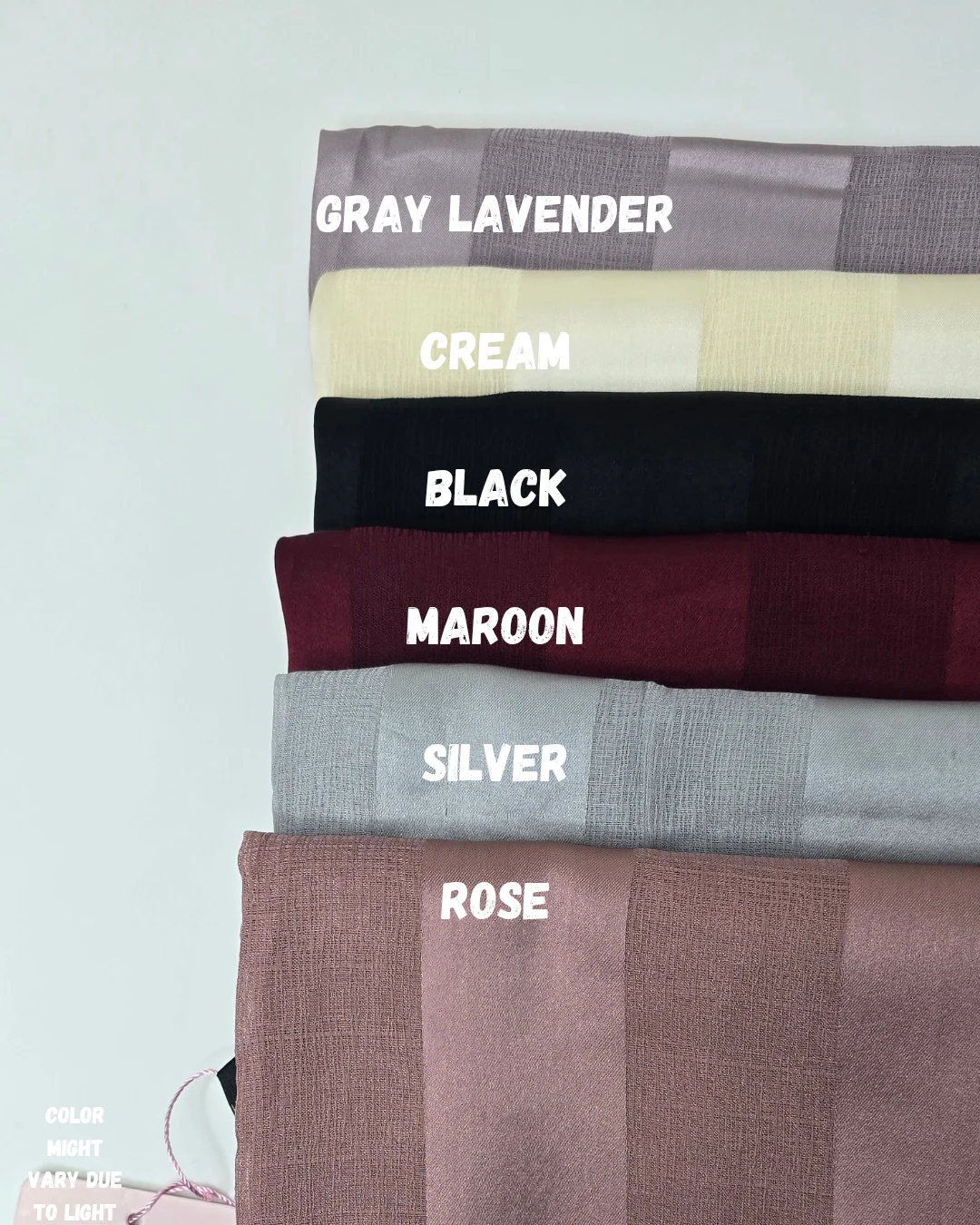 Chiffon Satin Hijabs - Image 5