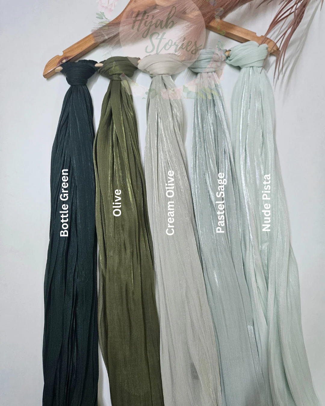 Crush Organza Shimmer Hijabs - Image 8