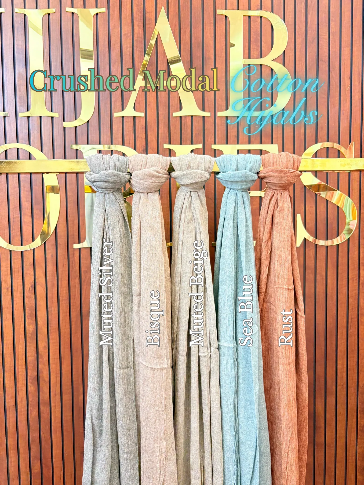 Crushed Modal Cotton Hijabs - Image 6