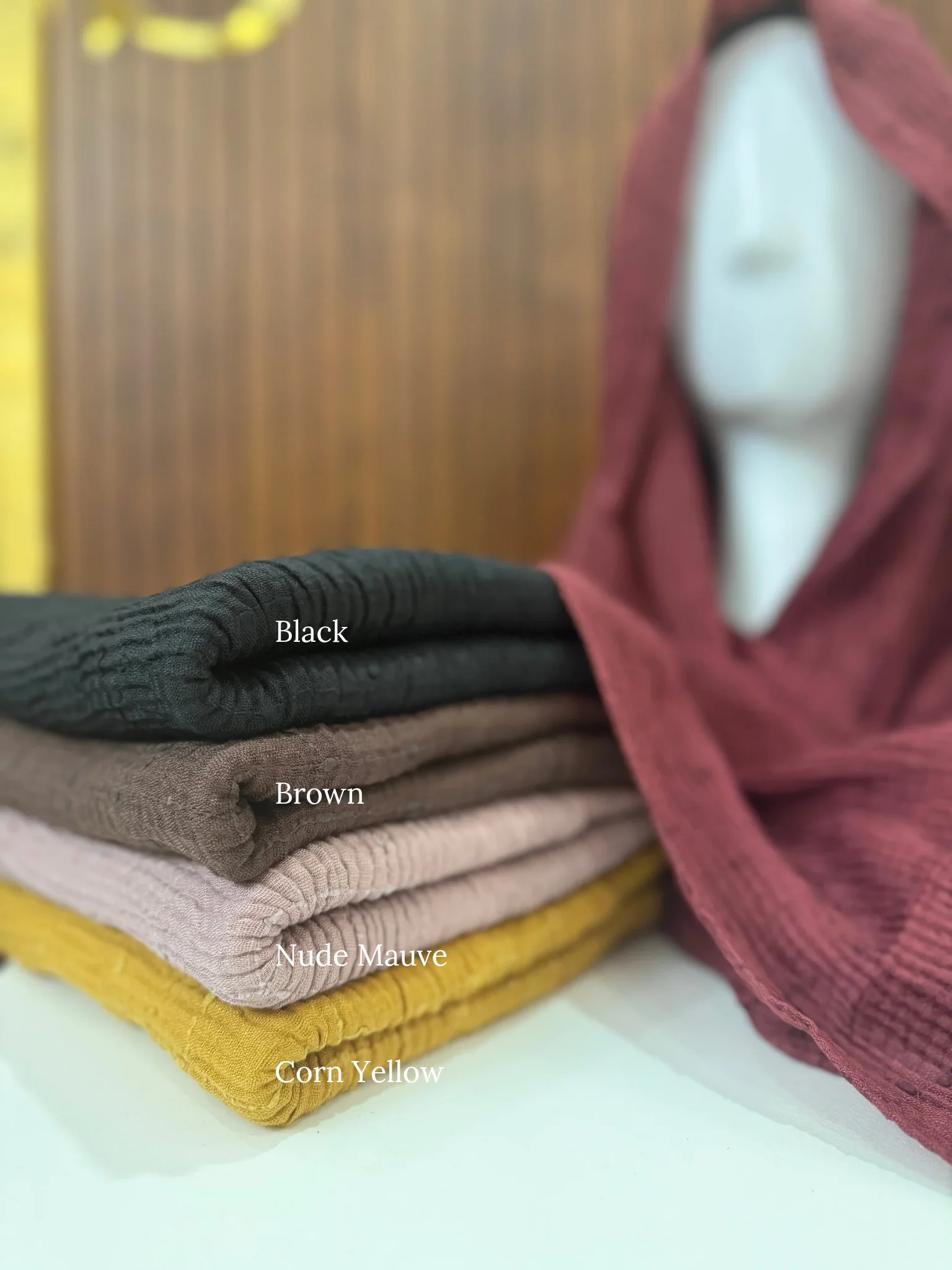 DSC Cotton Textured Hijabs - Image 3