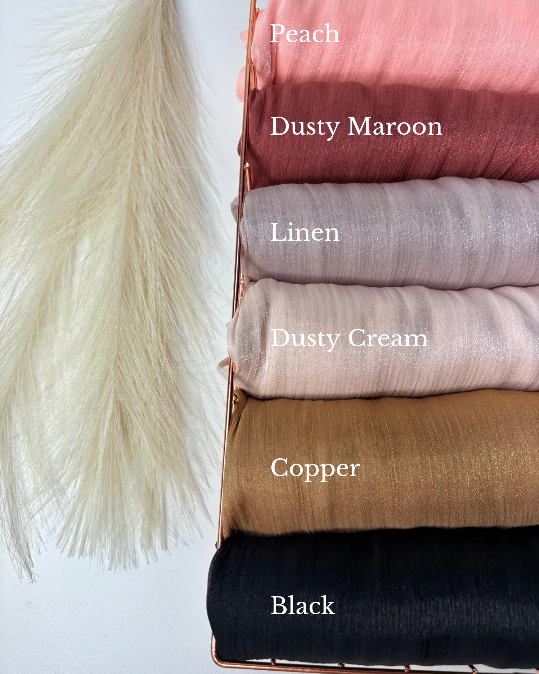 Hit List Organza Shimmer Hijabs - Image 2