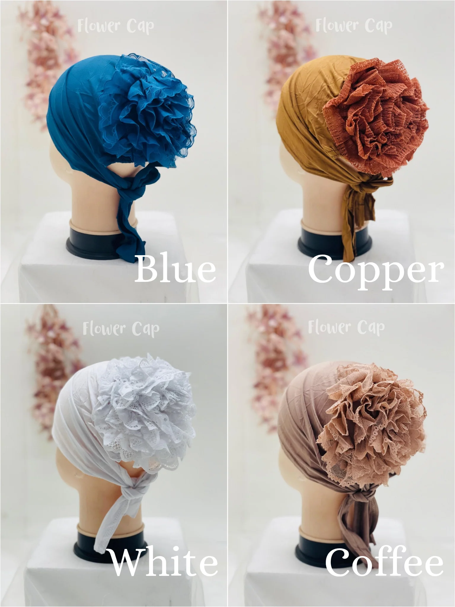 Imported Flower Cap - Image 3