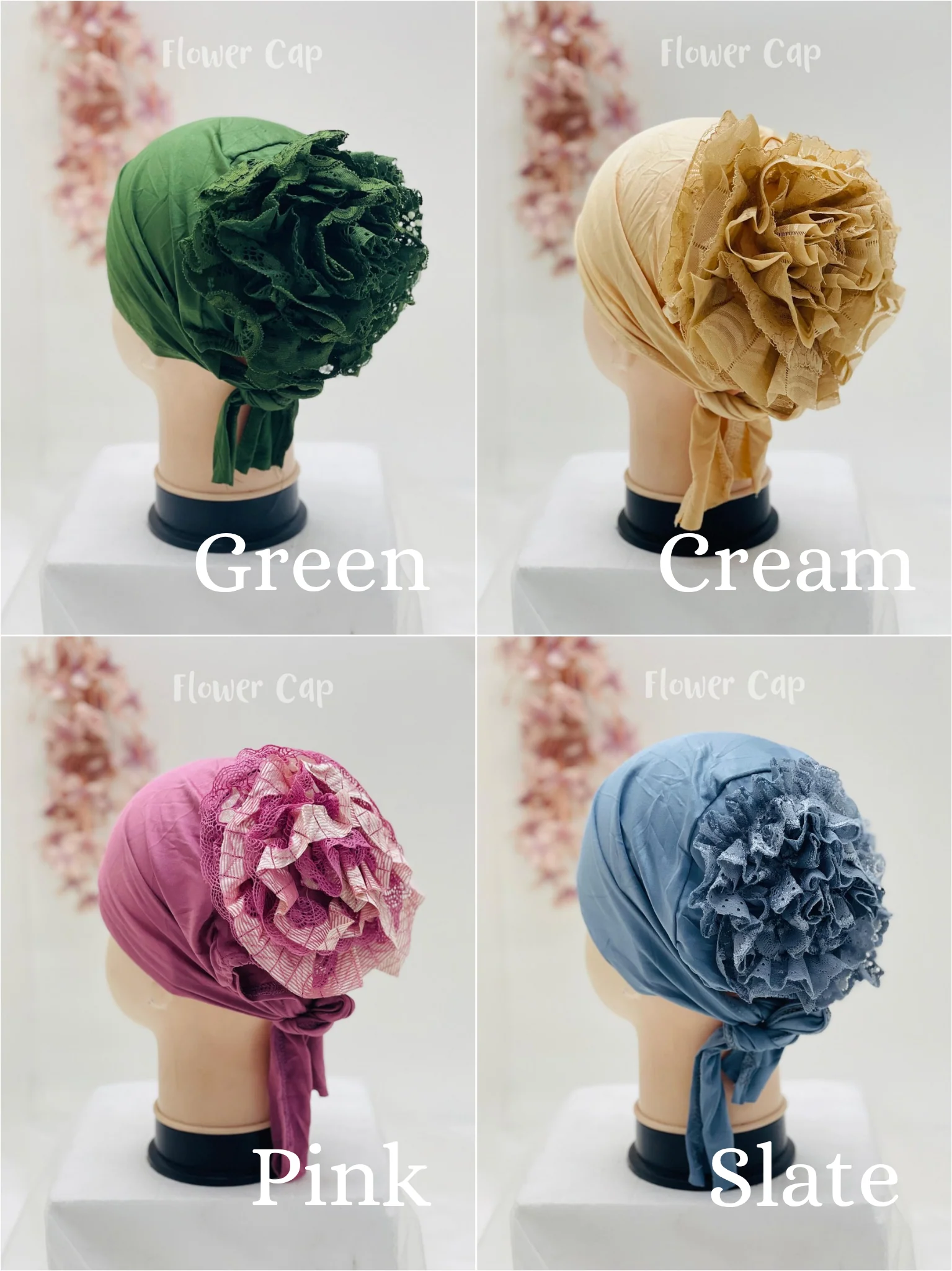 Imported Flower Cap - Image 4