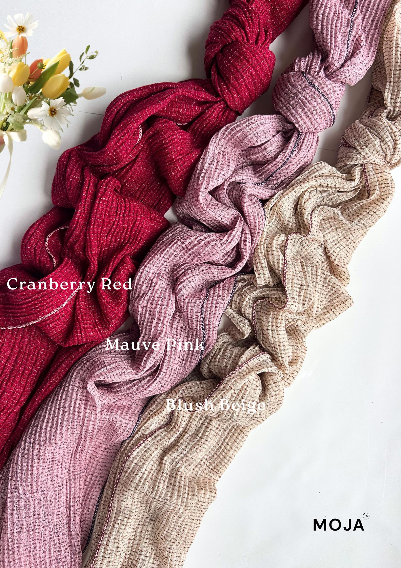 MOJA Cotton Textured Crush Hijabs - Image 3