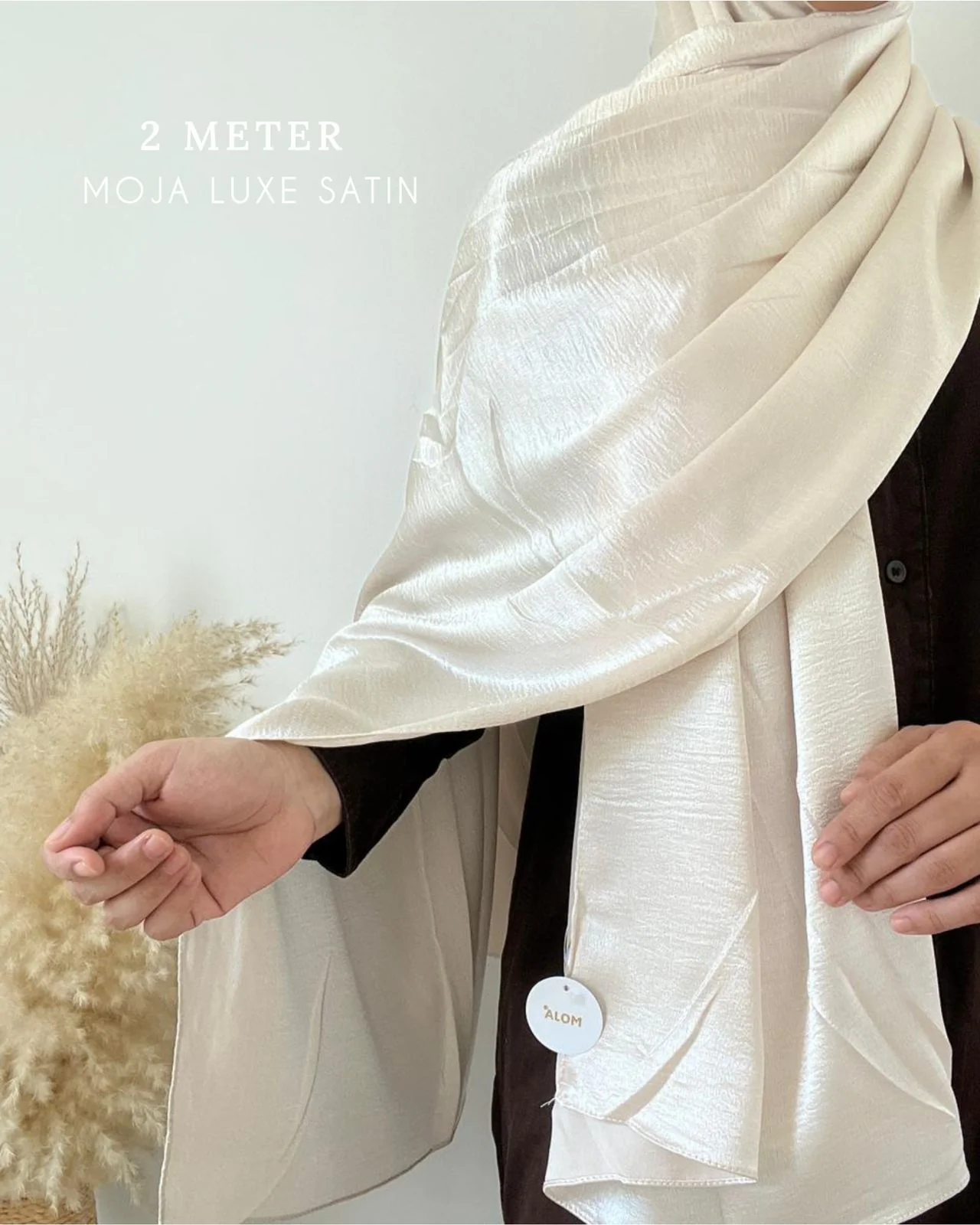 MOJA Luxe Satin 2 Meters Hijabs - Image 5