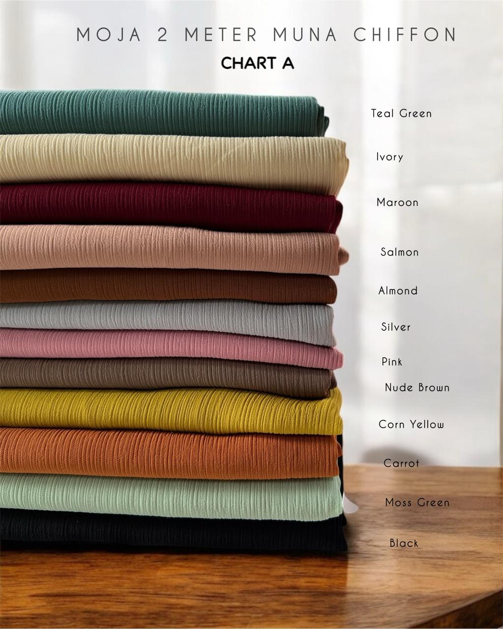 MOJA Muna Chiffon Hijabs - Image 2