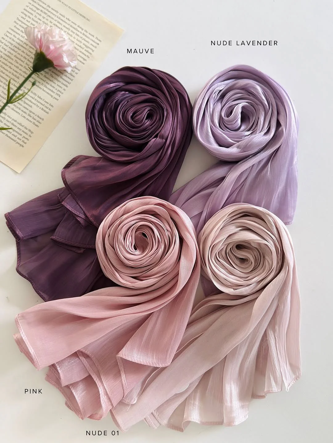 Moja Organza Shimmer Hijabs - Image 5
