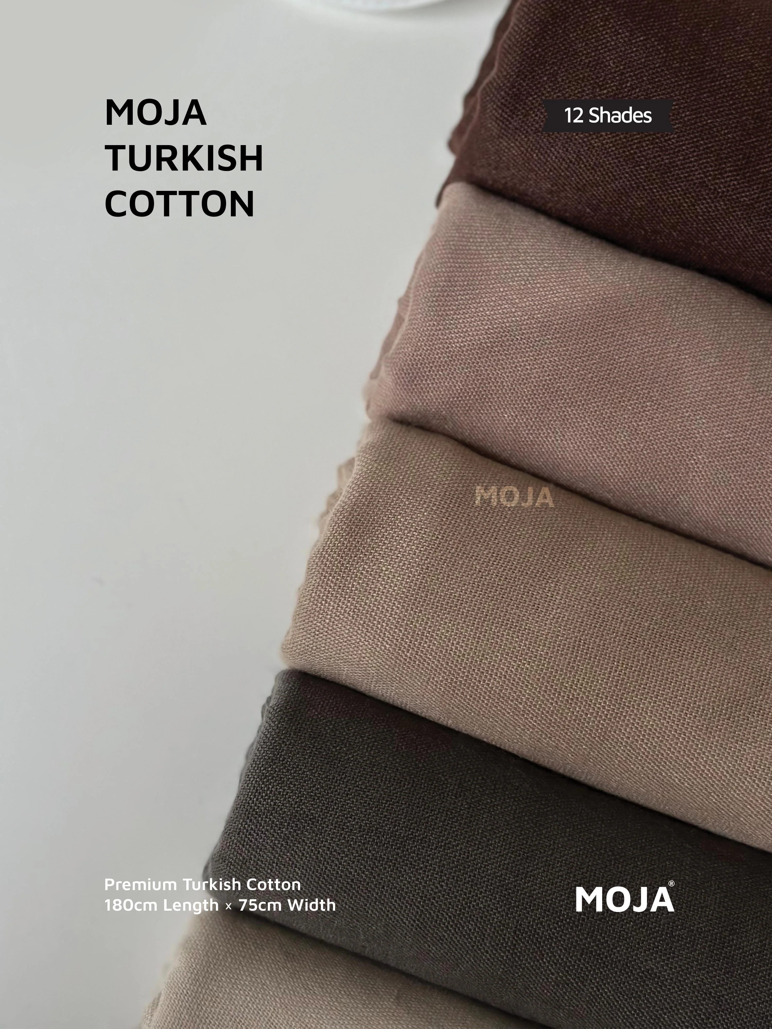 MOJA Turkish Cotton Hijabs - Image 4