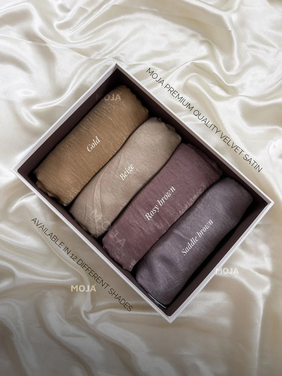 MOJA Velvet Satin Hijabs Ramadan Edition '26 - Image 3