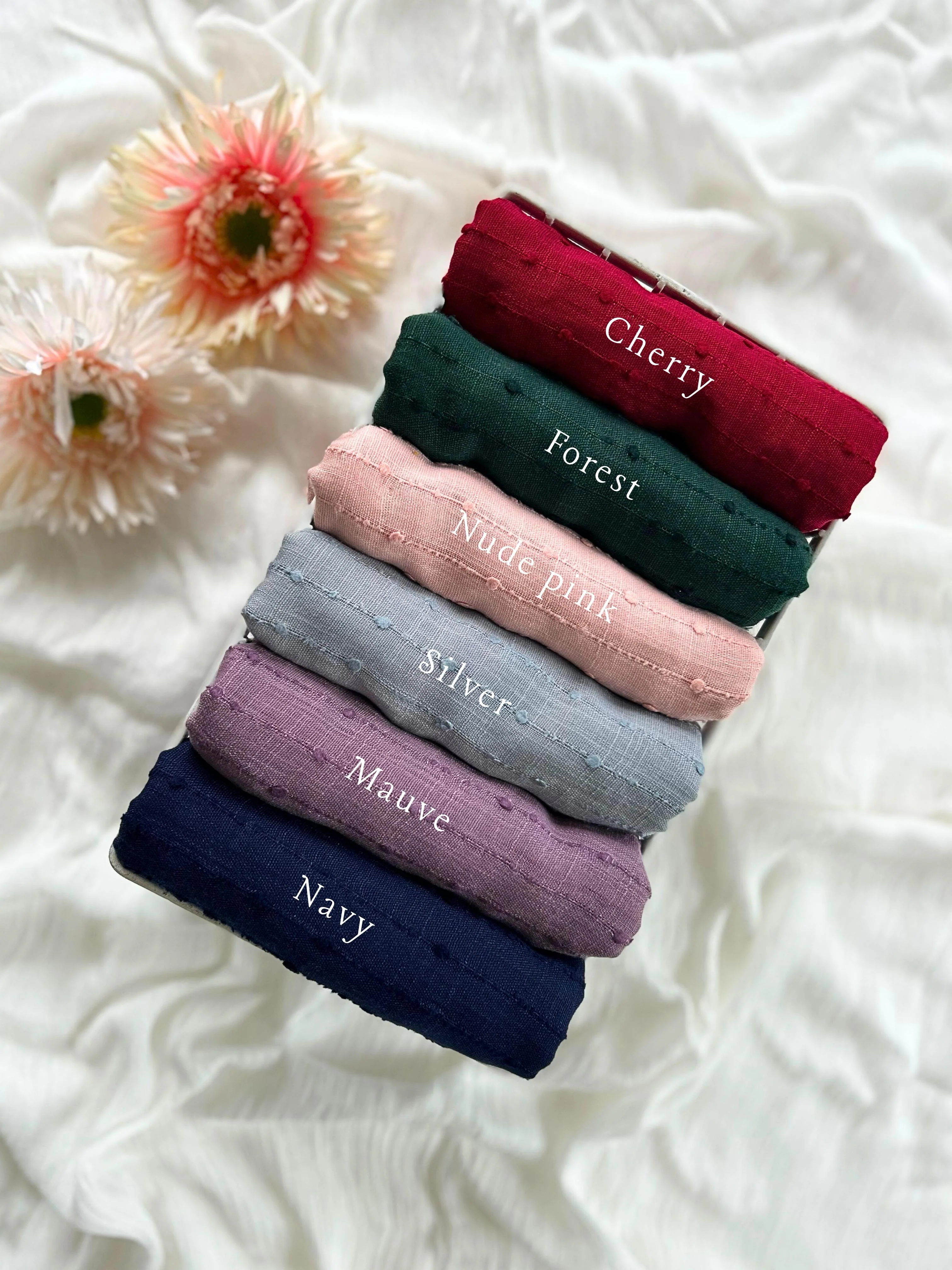 Premium Heavy Cotton Thread Hijabs - Image 2