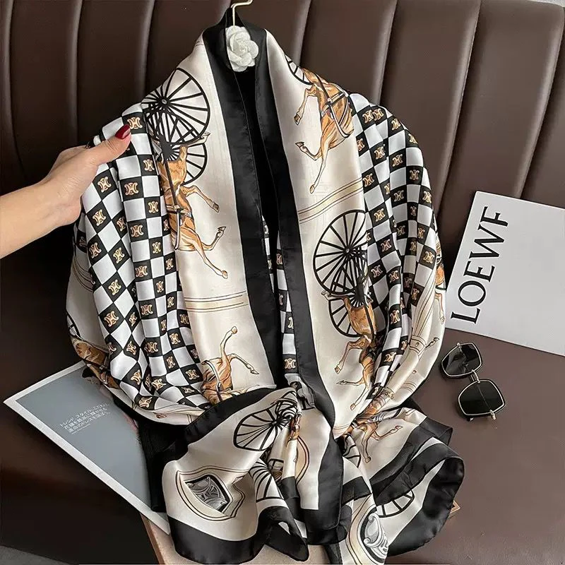 Regal Royale Printed Silk Scarf Summer Edition 26' - Image 2