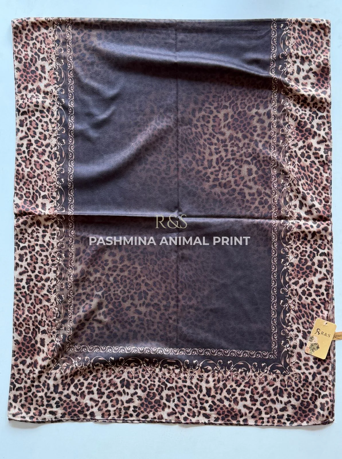 R&S Pashmina Cotton Animal Print Hijabs - Image 6
