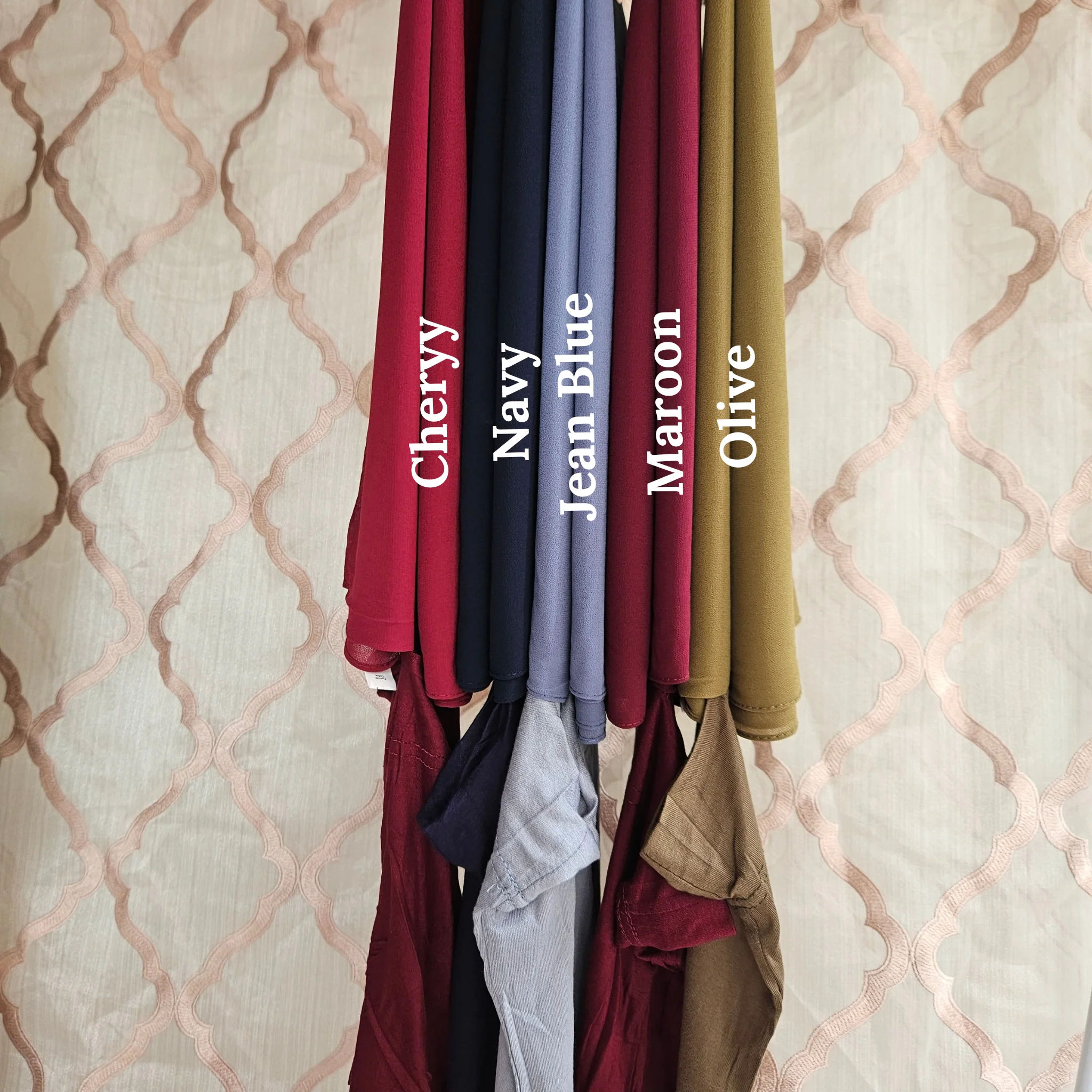 Premium Instant Chiffon Bonnet Hijabs (Cap attached) - Image 3