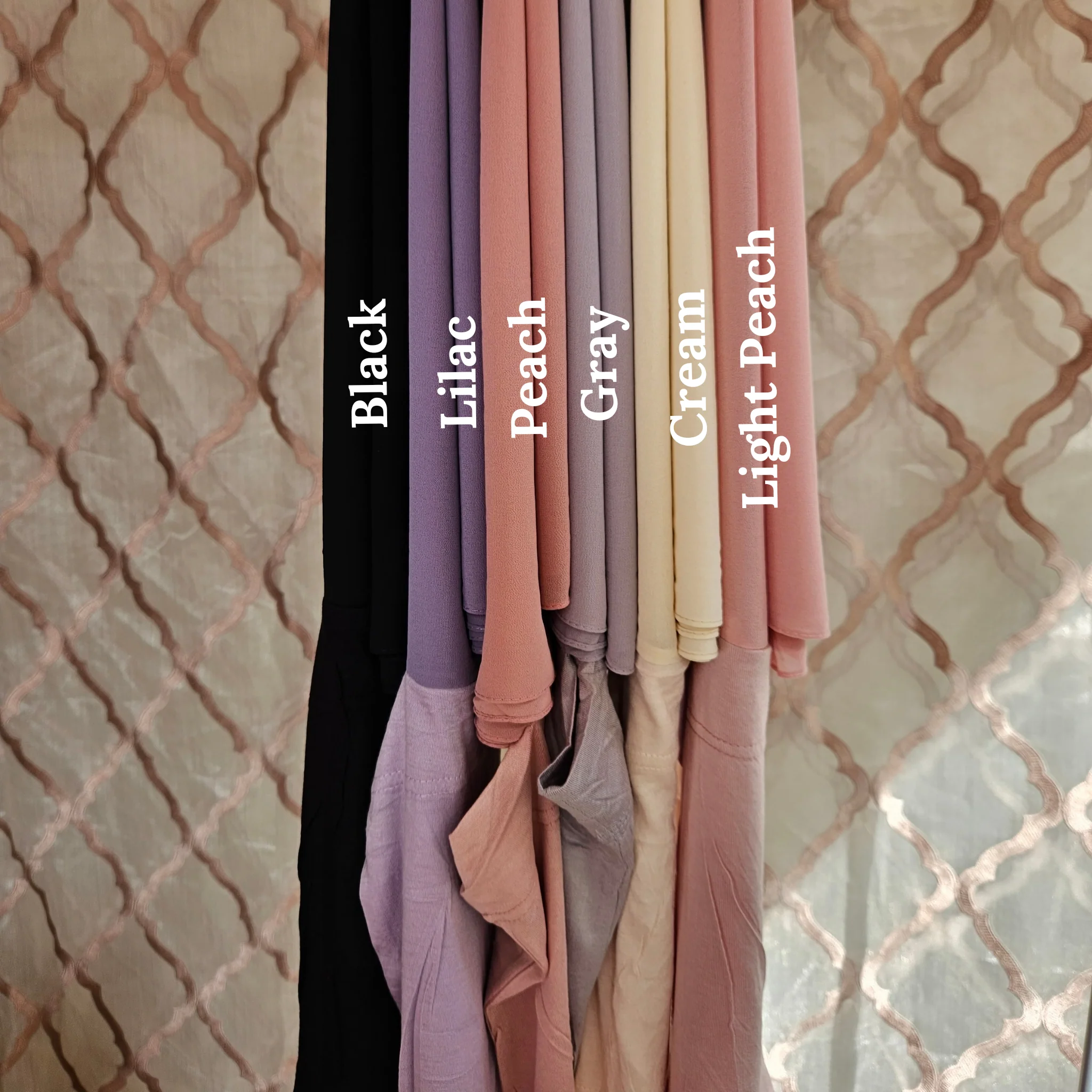 Premium Instant Chiffon Bonnet Hijabs (Cap attached) - Image 5