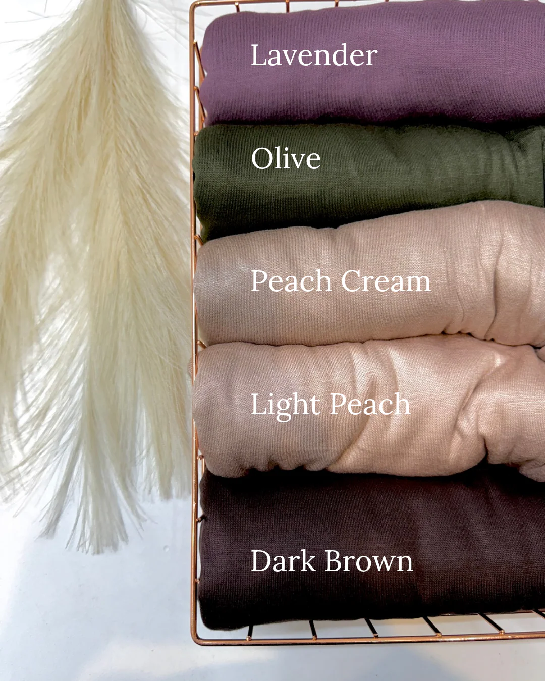Yusraa Classic Cotton Jersey Hijabs Summer 25 - Image 9