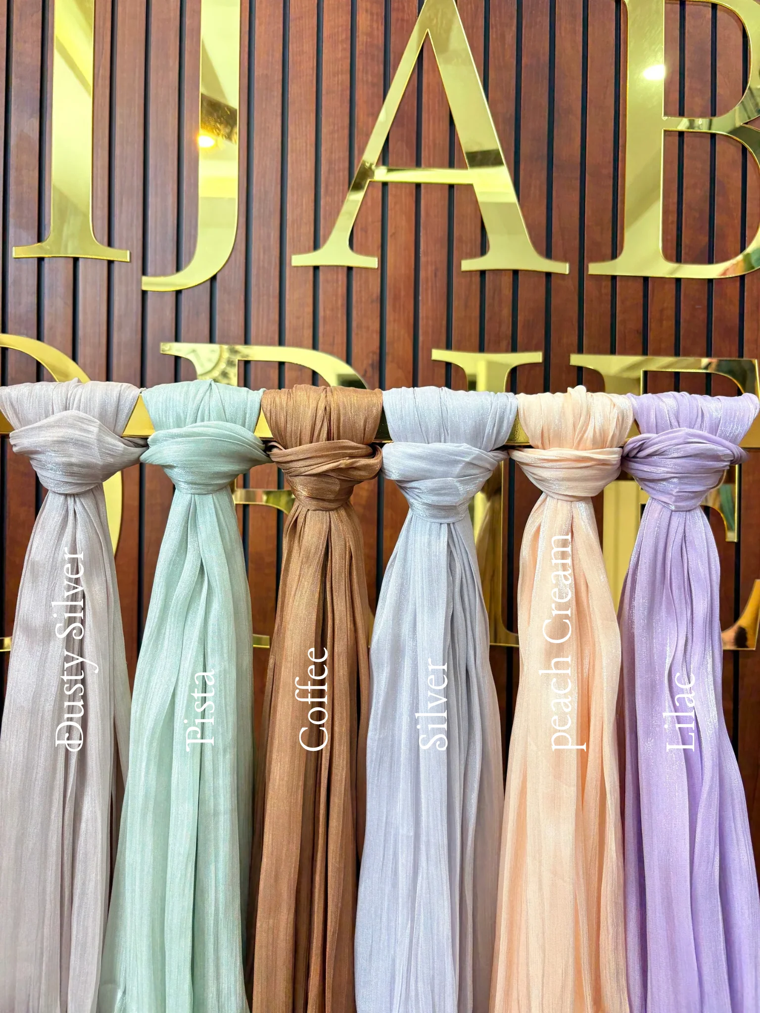 Yusraa Organza Shimmer Hijabs Ramadan Edition - Image 2