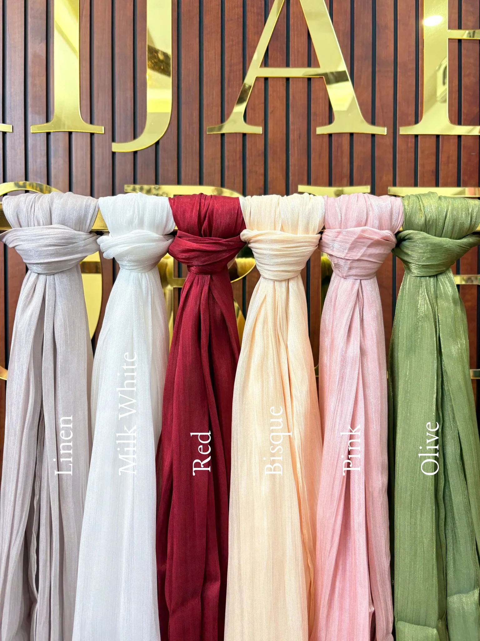 Yusraa Organza Shimmer Hijabs Ramadan Edition - Image 5