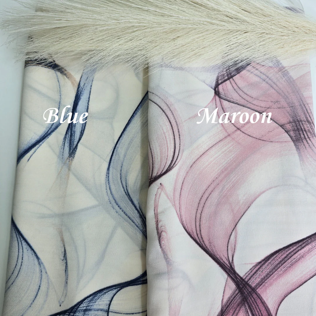 Zera Chiffon Printed Hijabs - Image 3