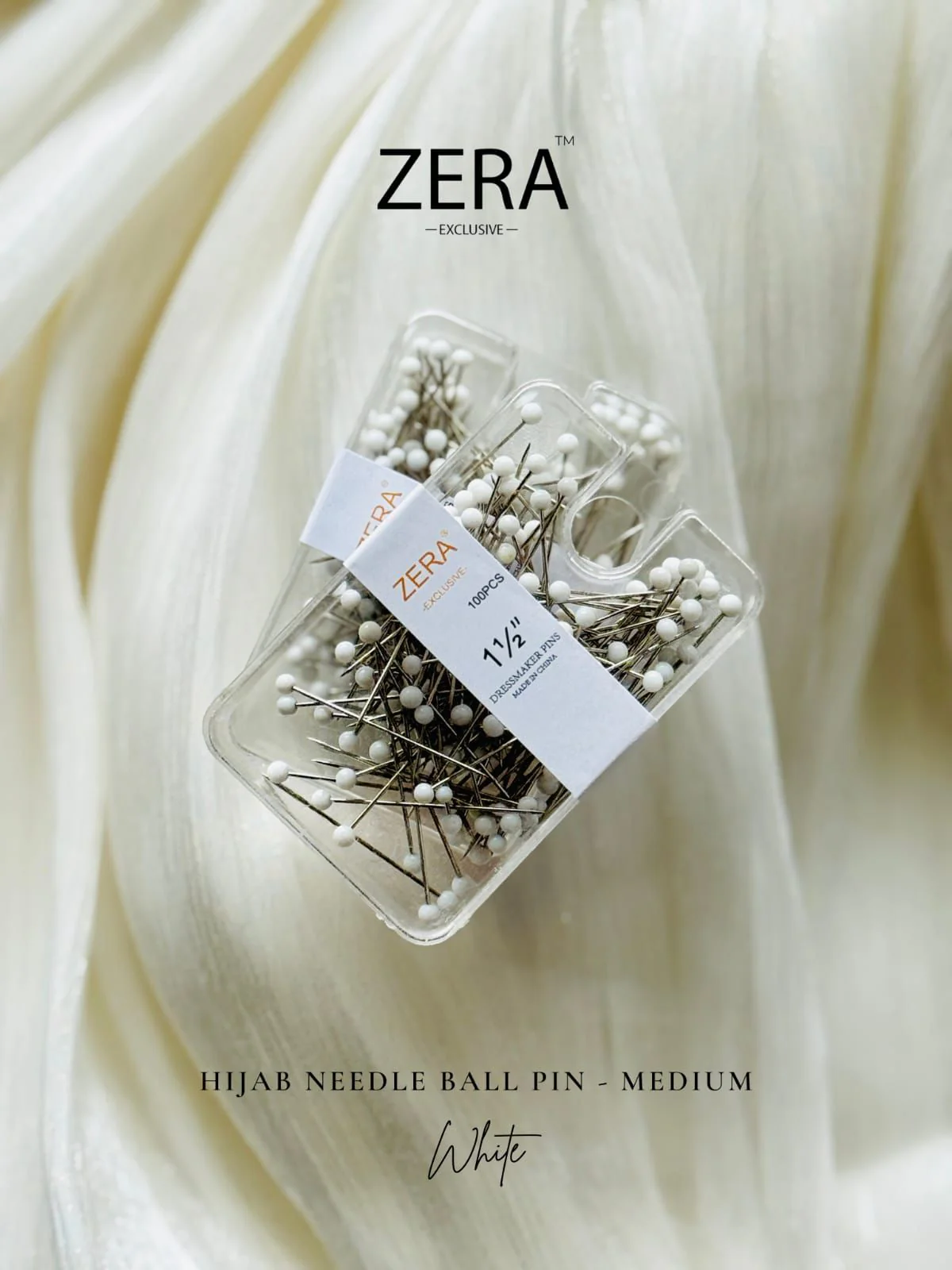 Zera Hijab Needle Ball Pin (Medium) - Image 4