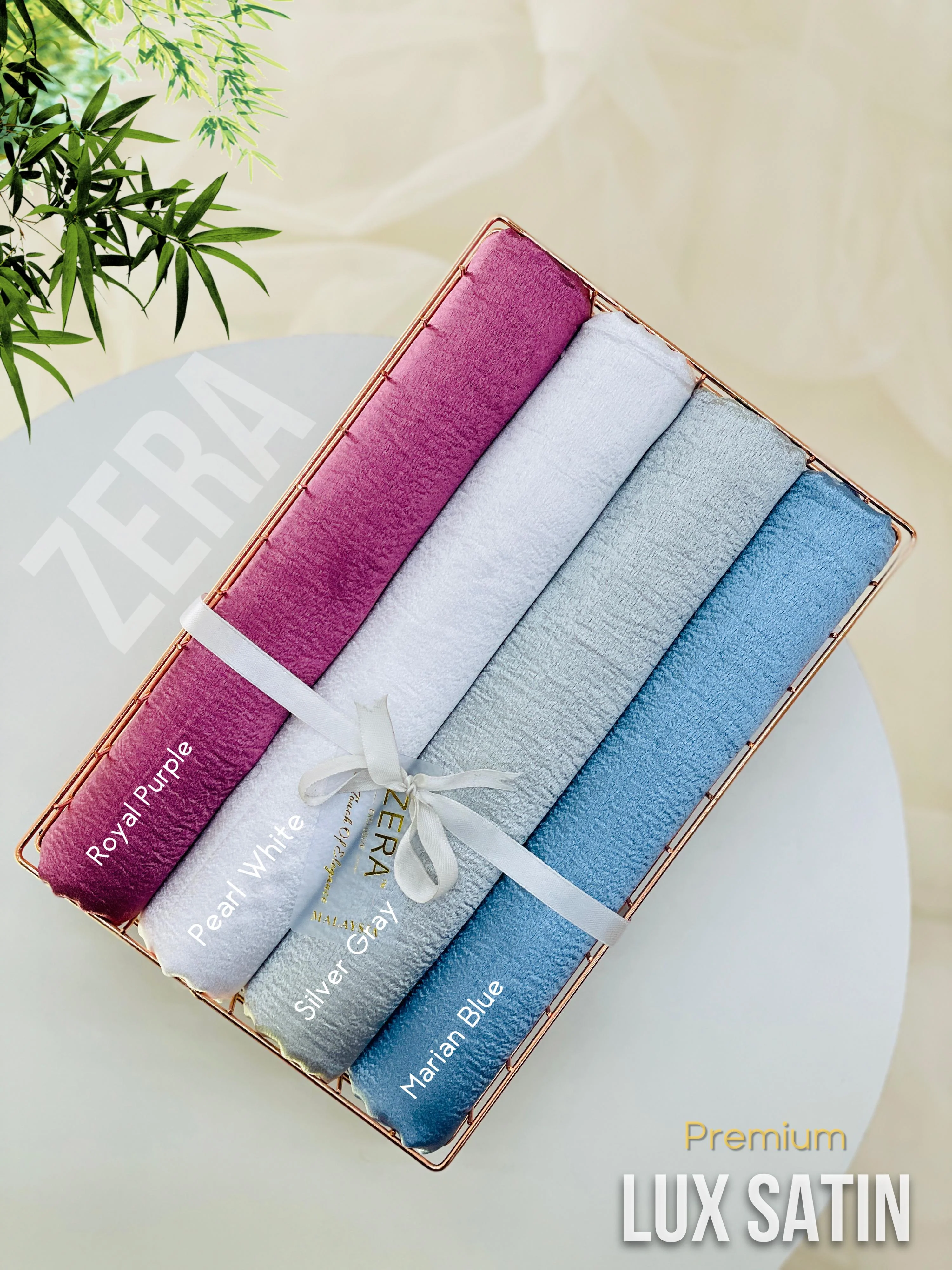 Zera Lux Satin 2 Meter Hijabs - Image 3