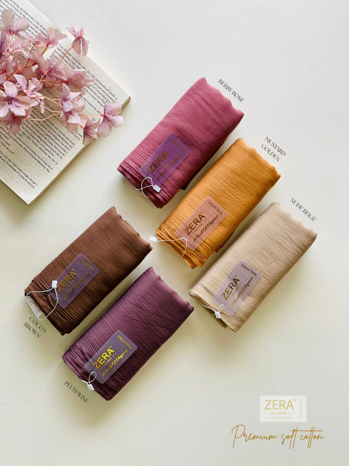 Zera Premium Soft Cotton Hijabs - Image 2