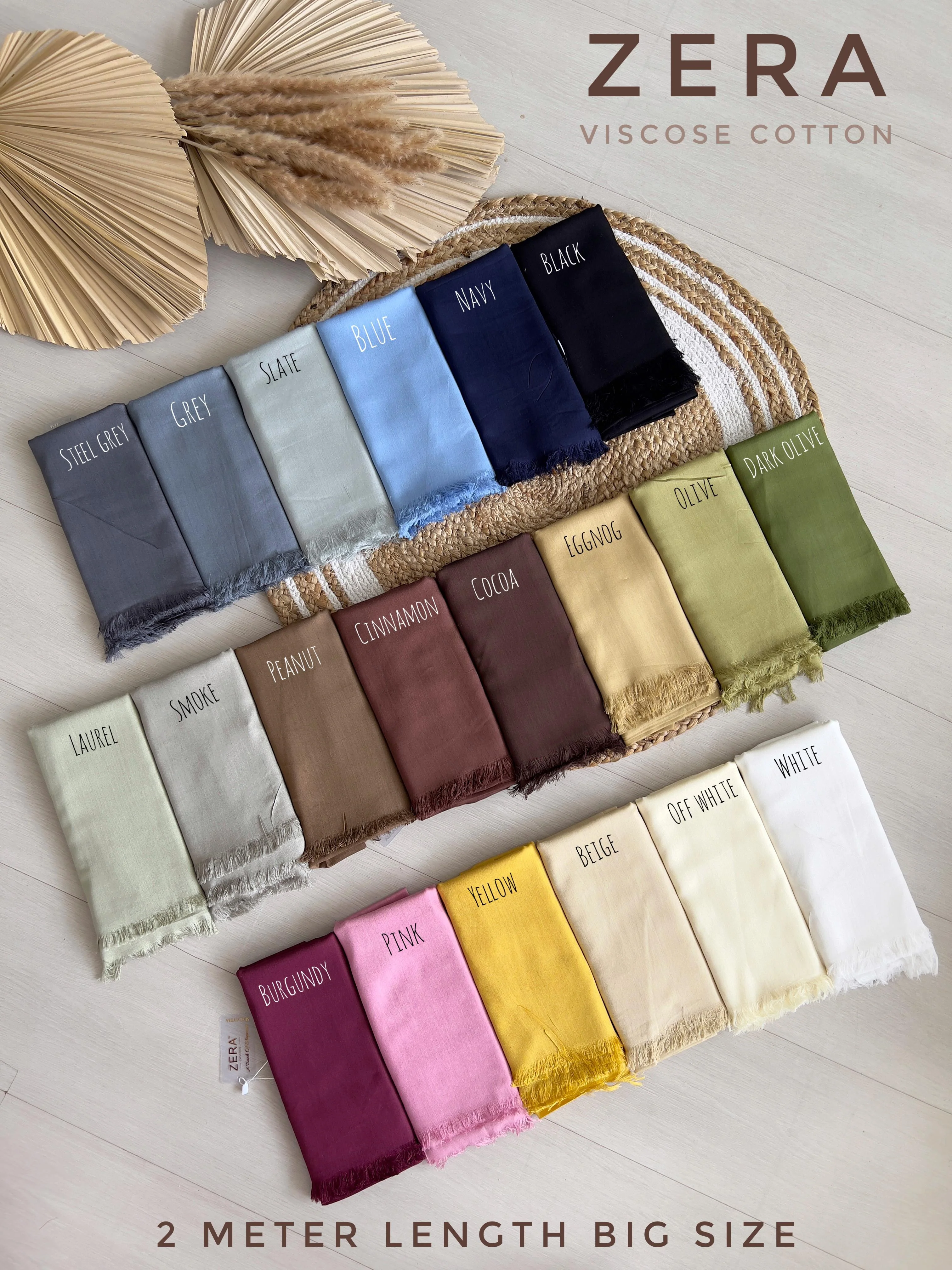 Zera Viscose Cotton Hijabs - Image 2